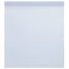 vidaXL Pel&iacute;cula janela est&aacute;tica 60x500cm PVC branco fosco