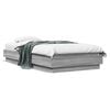 vidaXL Estrutura cama 90x190 cm derivados de madeira cinzento sonoma