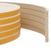 vidaXL Selante de Janela Autocolante Branco 8 x 3 mm 12 m