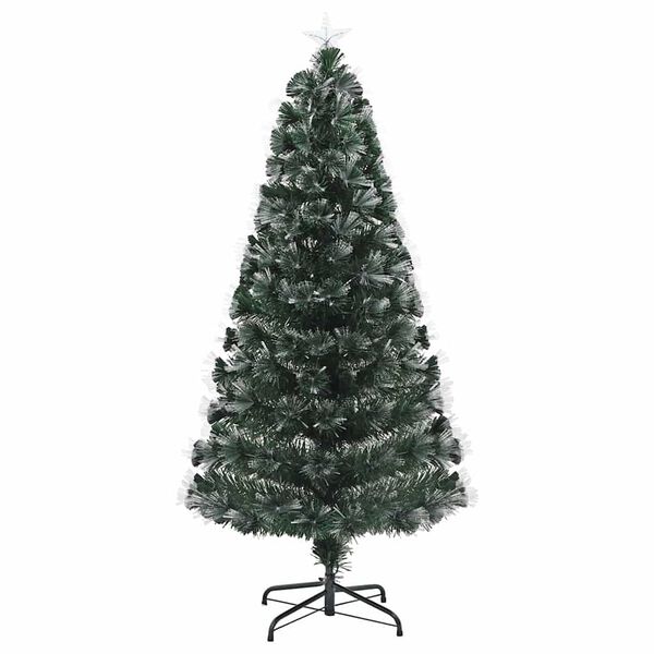 vidaXL &Aacute;rvore de Natal Artificial com 160 LEDs Verde 150 cm PVC