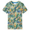 vidaXL T-shirt de manga curta para crian&ccedil;a multicor 116