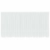 vidaXL Cortina de Renda com cortinas Branco 220 x 750 cm Poli&eacute;ster