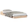 vidaXL Estrutura da Cama Natural 90 x 190 cm
