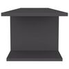vidaXL M&oacute;vel de TV para parede 103x30x26,5 cm cinzento