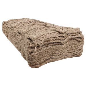 vidaXL Tapete de emba&ccedil;amento de juta Natural 2 x 20 m
