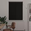 vidaXL Cortina Veneziana Preto 150 x 80 cm PVC