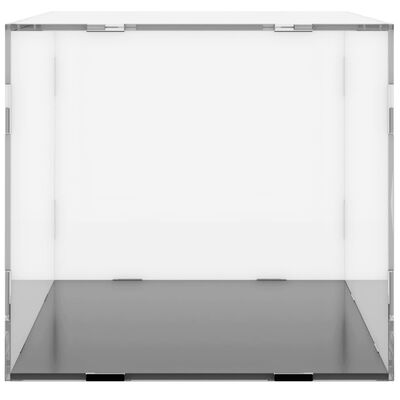 vidaXL Caixa de exposição 24x12x11 cm acrílico transparente