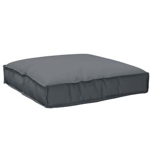 vidaXL Almofada Tecido Oxford Antracite 80 x 80 x 12 cm