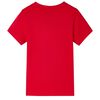 T-shirt para crian&ccedil;a vermelho 116