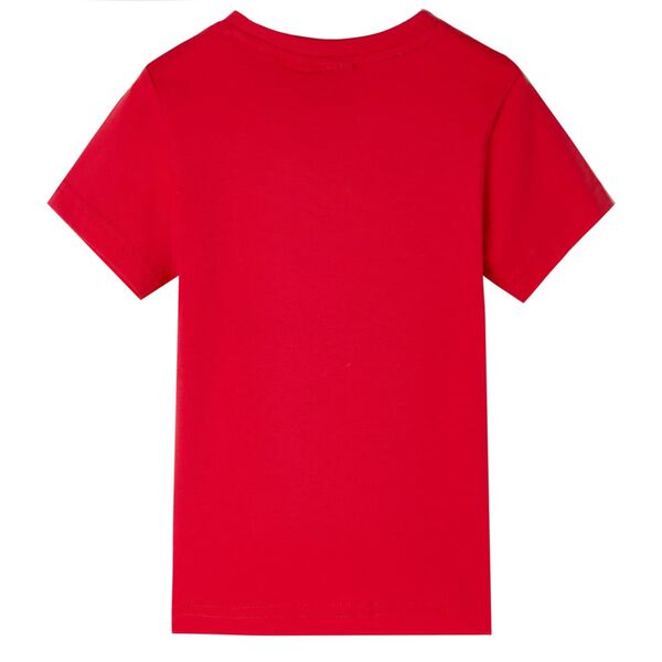 T-shirt para crian&ccedil;a vermelho 116