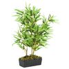 vidaXL &Aacute;rvore de bambu artificial 500 folhas 80 cm verde