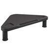 vidaXL Suporte de canto para monitor 49x28x10,5 cm preto