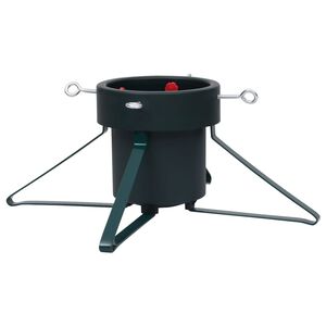 vidaXL Suporte para &aacute;rvore de Natal 46x46x19 cm preto