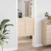 vidaXL Portas de batente design de persiana 1-Par 80x80cm pinho maci&ccedil;o