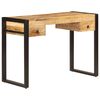 vidaXL Secret&aacute;ria com 2 gavetas madeira mangueira maci&ccedil;a 110x50x77 cm
