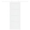 vidaXL Porta Deslizante ORKDAL Branco 83 x 211 cm