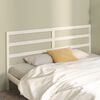 vidaXL Cabeceira de cama 186x4x100 cm pinho maciço branco