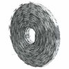 vidaXL Rolo de arame farpado em espiral a&ccedil;o galvanizado 500 m
