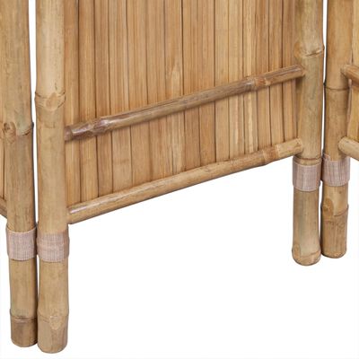 Divisória de ambientes, 4 painéis bambu