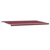 vidaXL Toldo retr&aacute;til autom&aacute;tico 600x300 cm bord&ocirc;