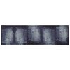 vidaXL Tapete de Cozinha Sombra Azul 150 x 45 cm 100% Poliamida
