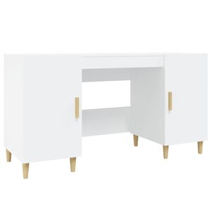 vidaXL Secret&aacute;ria 140x50x75 cm derivados de madeira branco