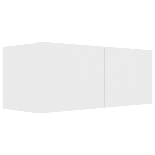 vidaXL 7 pcs conjunto de móveis de TV contraplacado branco