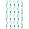 vidaXL Cordas el&aacute;sticas com ganchos 20 pcs 15 cm
