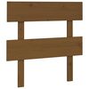 vidaXL Cabeceira de cama 103,5x3x81 cm pinho maci&ccedil;o castanho mel