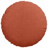 vidaXL Almofadas de Assento 2 pcs Laranja Vermelho &Oslash; 30 cm