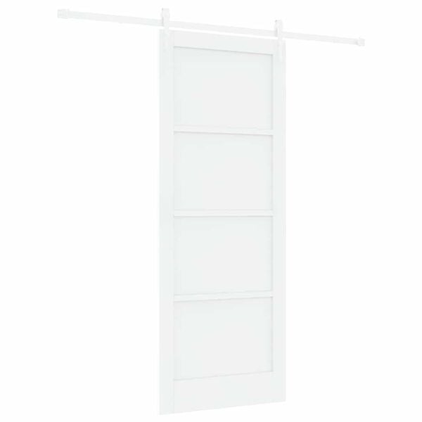 vidaXL Porta Deslizante ORKDAL Branco 83 x 211 cm