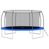 vidaXL Conjunto de trampolim redondo 460x80 cm 150 kg