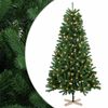 vidaXL &Aacute;rvore de Natal Artificial 120 cm 150 LED Branco quente PVC