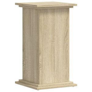 vidaXL Suporte p/plantas 33x33x60 cm derivados madeira carvalho sonoma