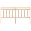 vidaXL Cabeceira de cama 186x4x100 cm pinho maciço