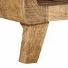 vidaXL Móvel de TV 105x46x32 cm madeira de mangueira áspera maciça