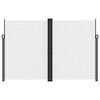 vidaXL Toldo lateral retr&aacute;til 220x600 cm branco