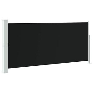 vidaXL Toldo lateral retr&aacute;til 140x300 cm preto
