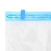 vidaXL Sacos de Armazenamento 50 pcs Transparente e Azul 70 x 50 cm