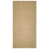 vidaXL Tapete de sisal para poste arranhador 100x200 cm