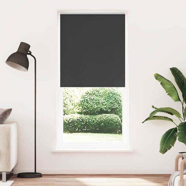 Estore de rolo 120 x 230 cm, Preto