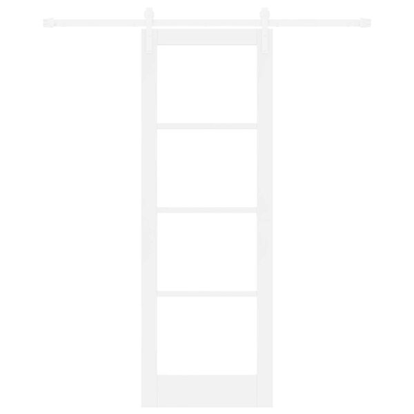 vidaXL Porta Deslizante ORKDAL Branco 73,5 x 211 cm