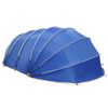 vidaXL Tenda de Piscina Domo Verde 640 x 432 x 205 cm