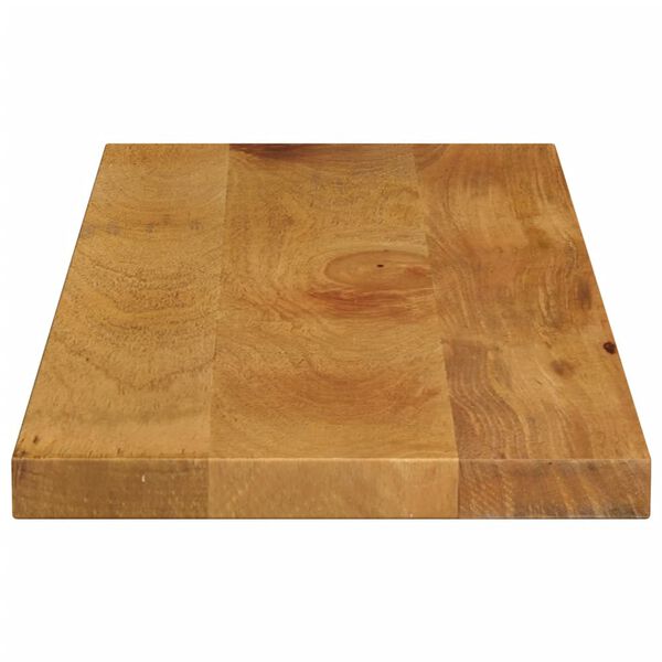 vidaXL Tampo de mesa retangular 80x30x2,5 cm mangueira maci&ccedil;a