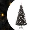 vidaXL &Aacute;rvore de Natal Preto 180 cm PVC