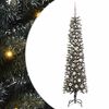 vidaXL &Aacute;rvore de Natal Artificial Verde 180 cm PVC, Pl&aacute;stico e A&ccedil;o