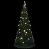 vidaXL &Aacute;rvore Natal pop-up artificial pr&eacute;-iluminada 210 cm verde