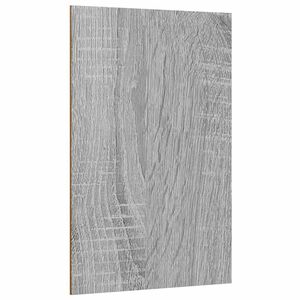 vidaXL Pain&eacute;is de Decora&ccedil;&atilde;o 12 unid. Sonoma cinzento 40 x 60 x 0,27 cm
