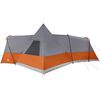 vidaXL Tenda Teepee com telhado Cinza e Laranja 720 x 465 x 295 cm