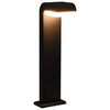 vidaXL Candeeiros LED de exterior 9 W preto oval